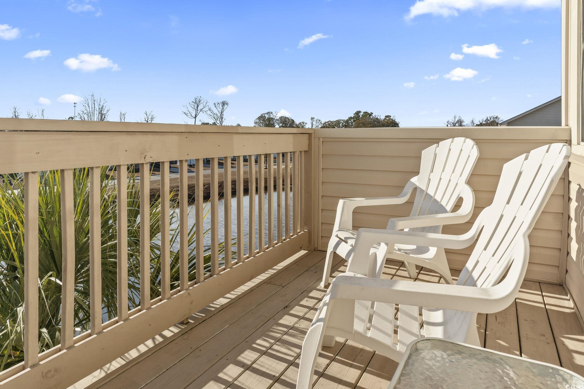 207 Double Eagle Drive, Unit F3 Myrtle Beach, SC 29575 - Photo 26 of 40 View of balcony