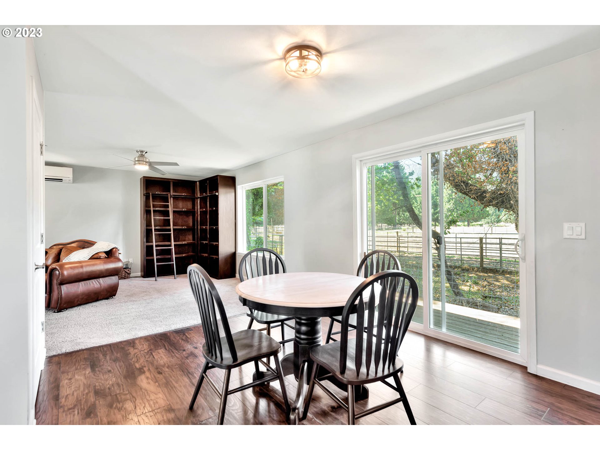 88750 Potter Lane Springfield, OR 97478 - Photo 13 of 43 a view of a dining room with furniture window and outside view