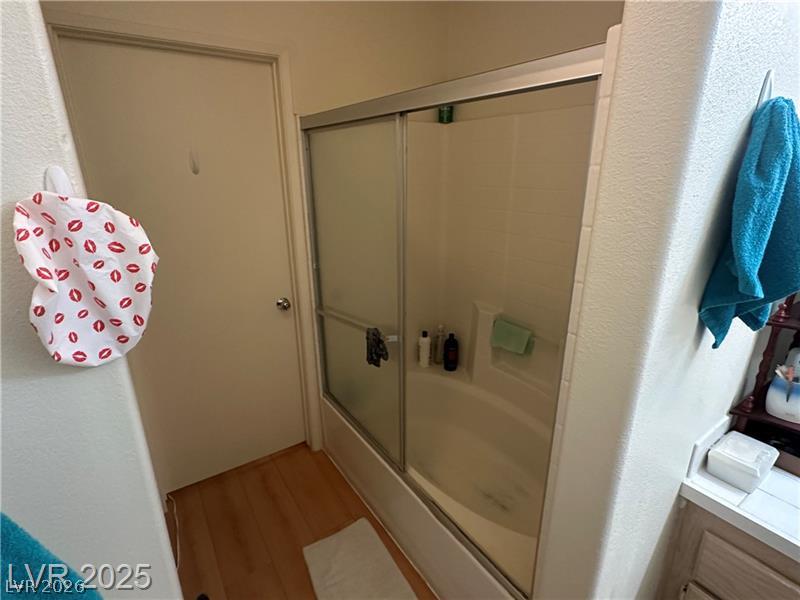 1830 North Pecos Road, Unit 230 Las Vegas, NV 89115 - Photo 12 of 16 Functional full bathroom with shower and tub combination provides daily convenience.