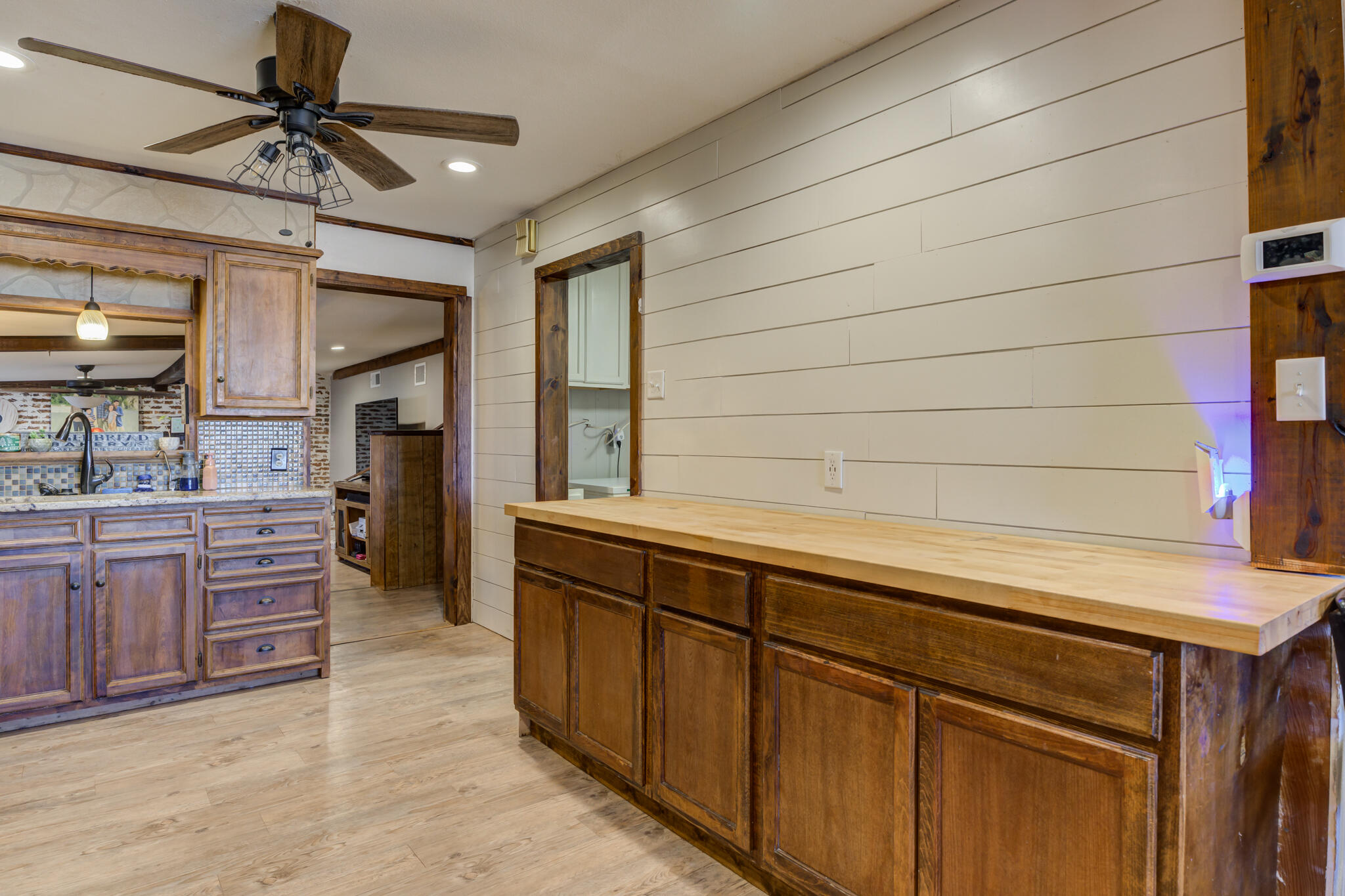 2741 County Road 3 Slaton, TX 79364 - Photo 8 of 51 a kitchen with sink and cabinets