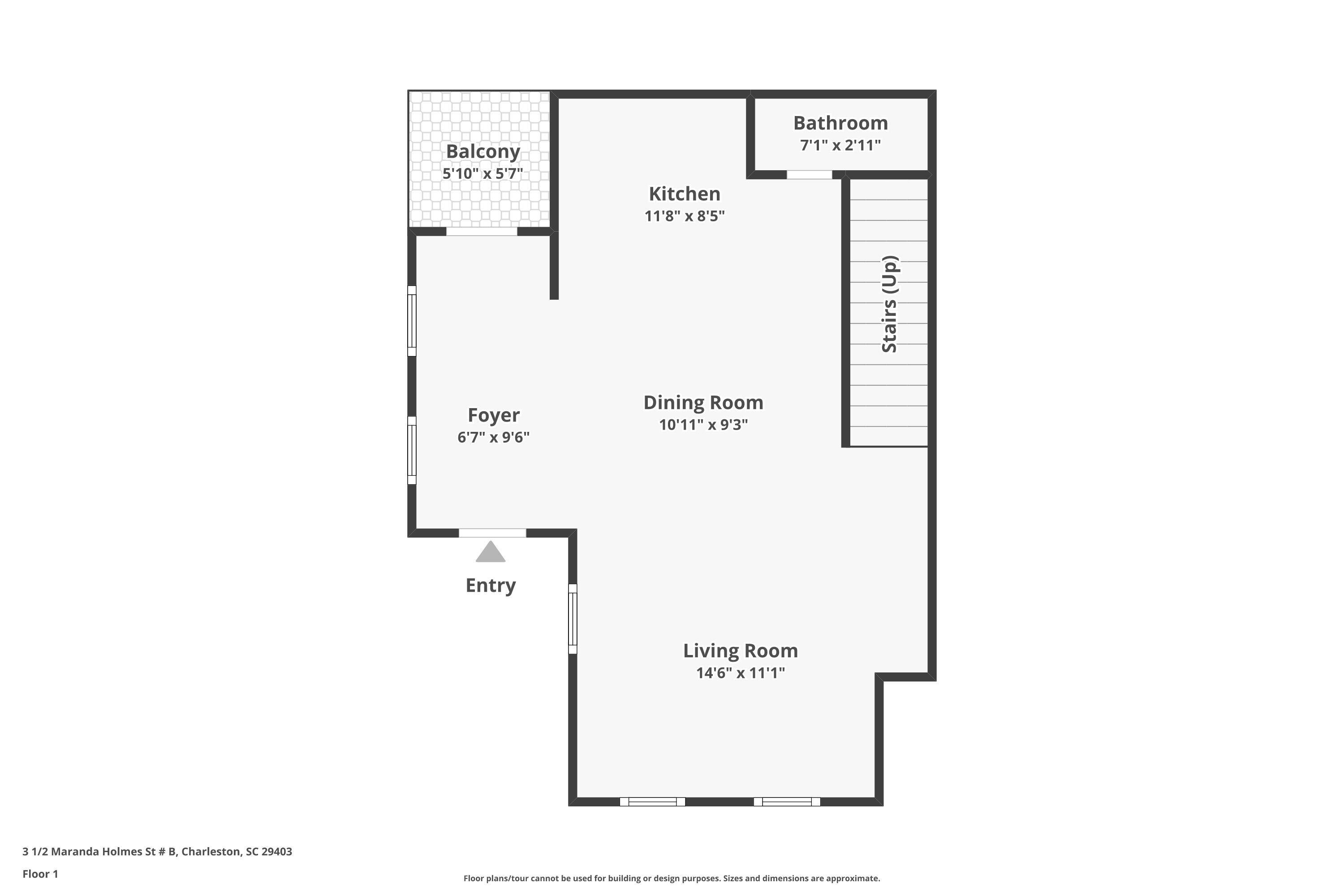 3 1/2 Maranda Holmes Street, Unit B Charleston, SC 29403 - Photo 38 of 46 Floor-1