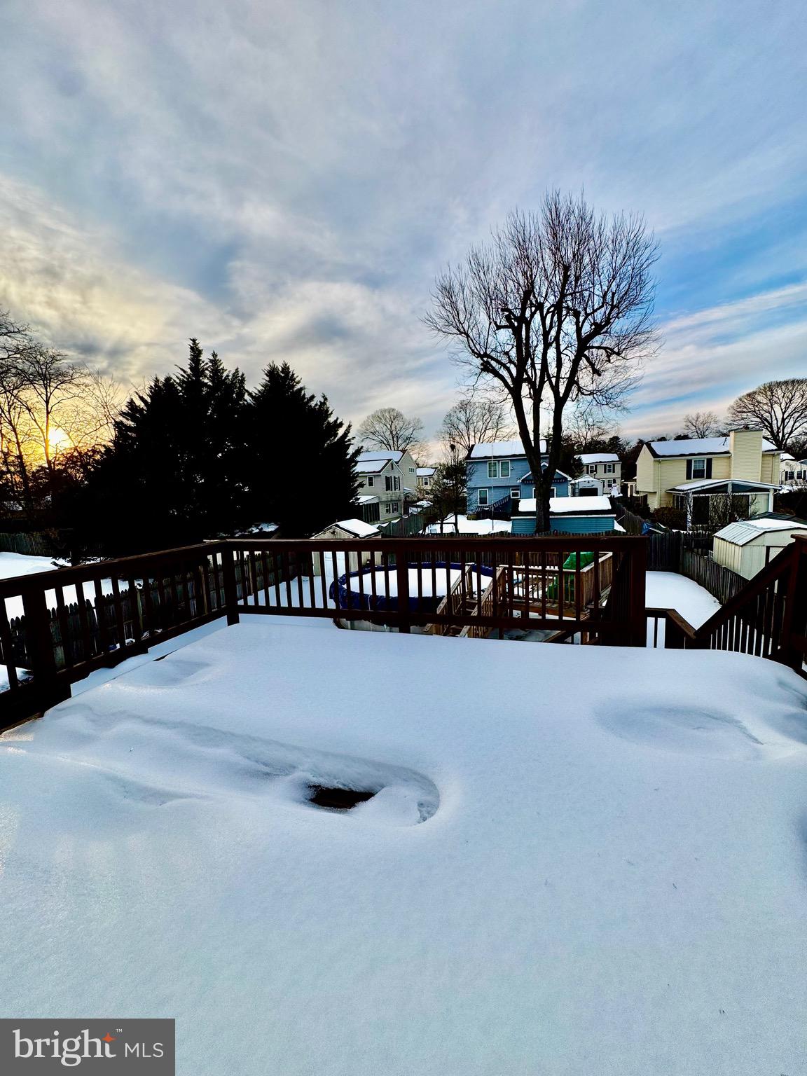 7854 Tick Neck Road Pasadena, MD 21122 - Photo 29 of 42 deck off of kitchen