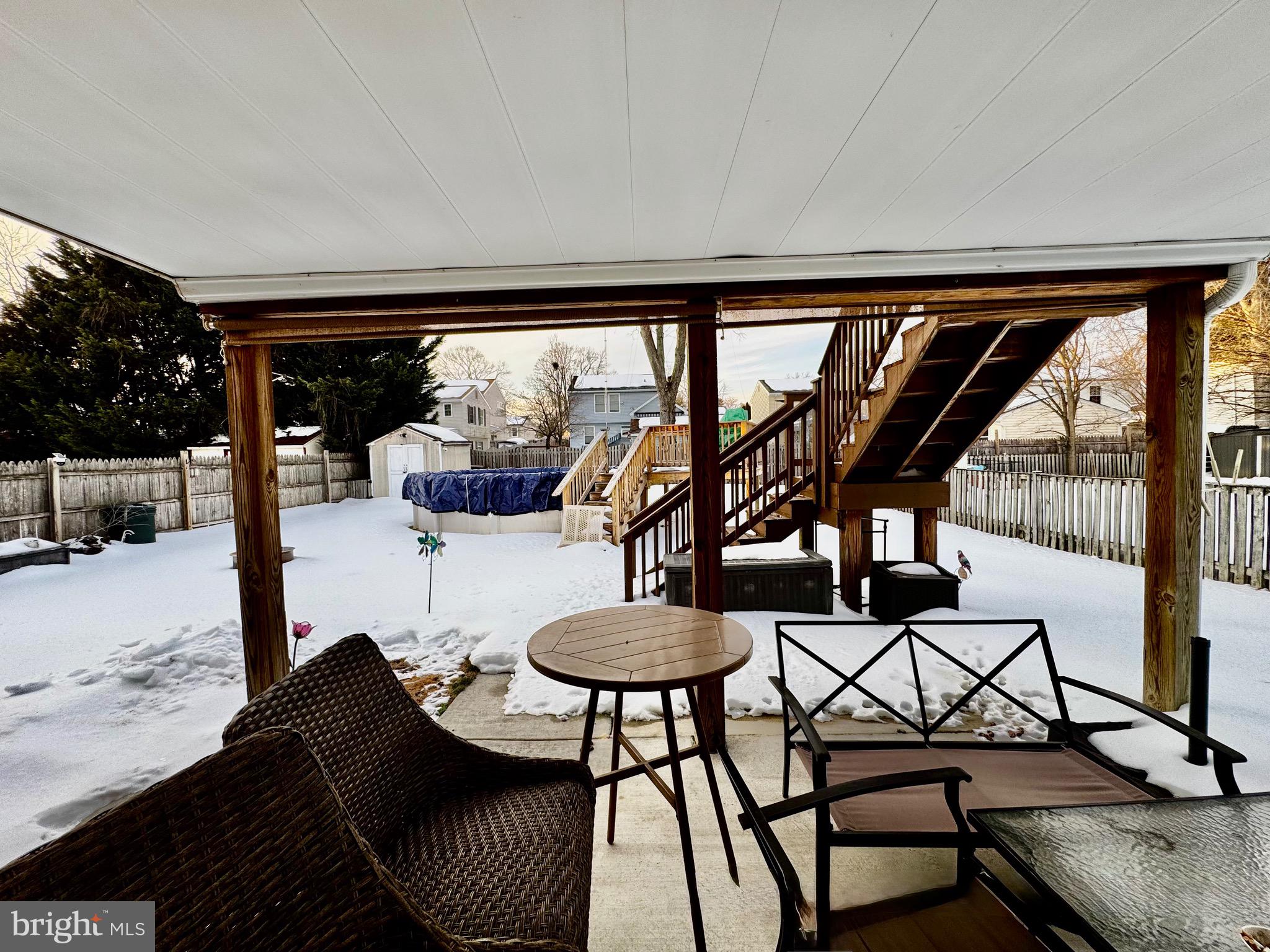 7854 Tick Neck Road Pasadena, MD 21122 - Photo 31 of 42 lower level patio