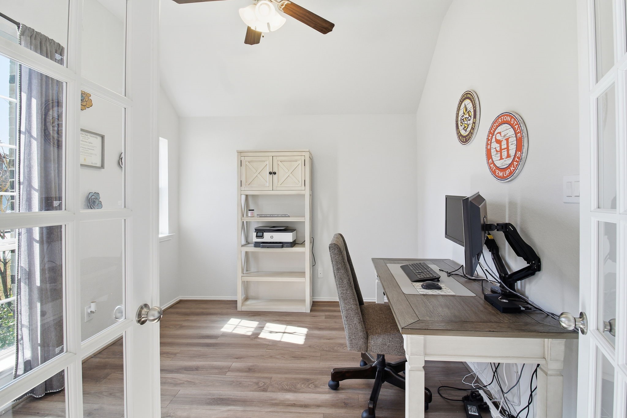 1705 Diamond Mountain Drive Rosharon, TX 77583 - Photo 4 of 21 View from the hallway to encompass the french doors.