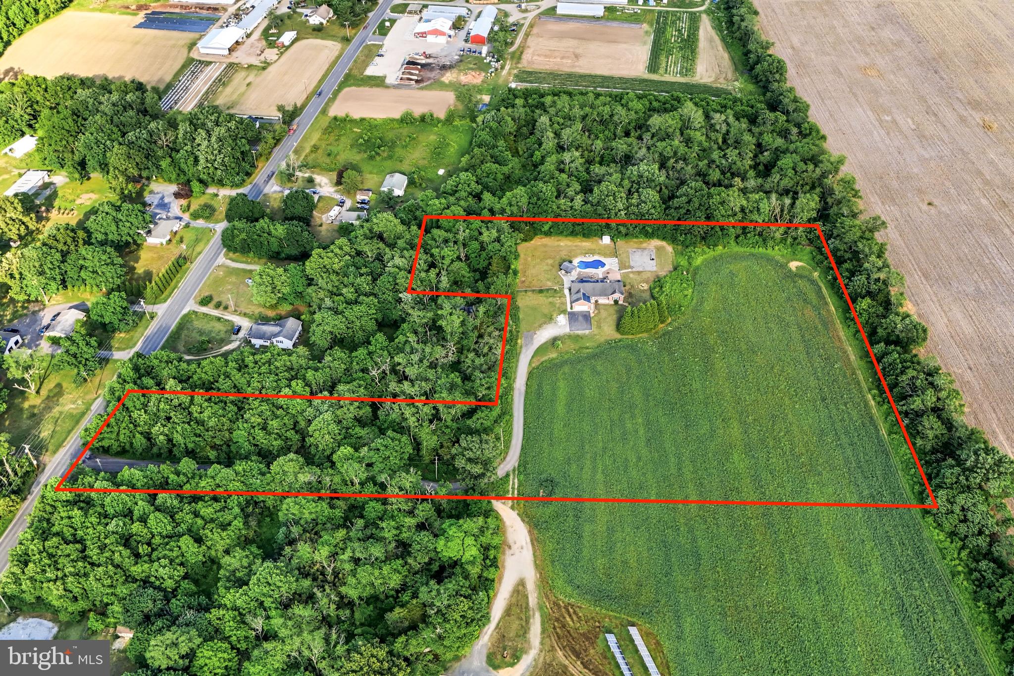 705 Garden Road Pittsgrove, NJ 08318 - Photo 2 of 72 property line of 8 acres