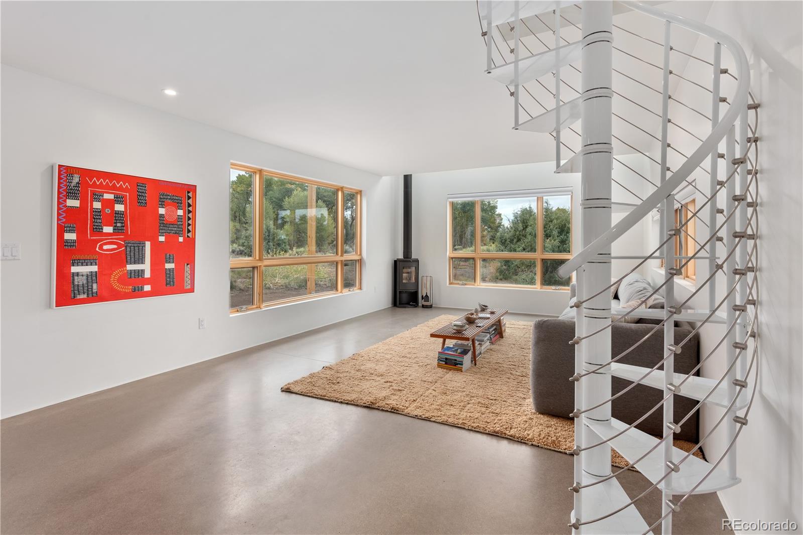 1276 Sycamore Road Crestone, CO 81131 - Photo 12 of 48 a view of living room with furniture and window
