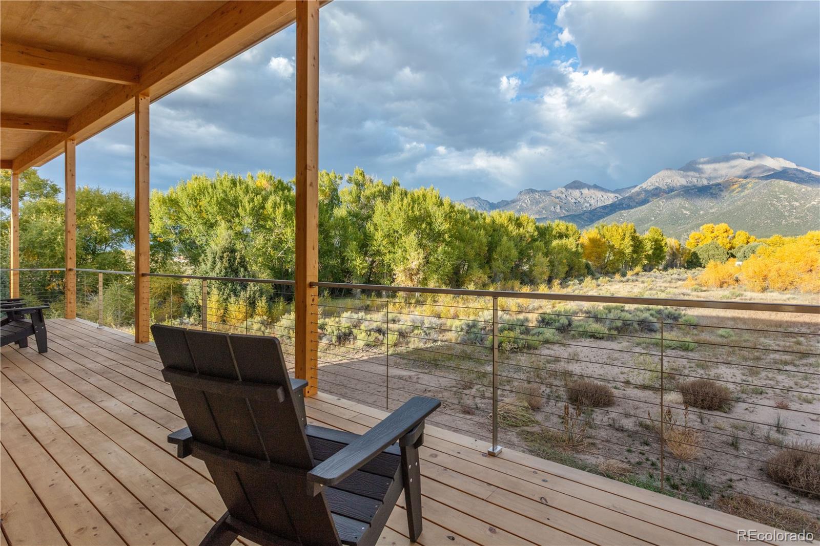 1276 Sycamore Road Crestone, CO 81131 - Photo 14 of 48 a view of ocean from a balcony