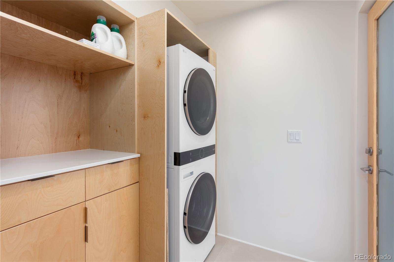 1276 Sycamore Road Crestone, CO 81131 - Photo 26 of 48 a utility room with dryer and washer