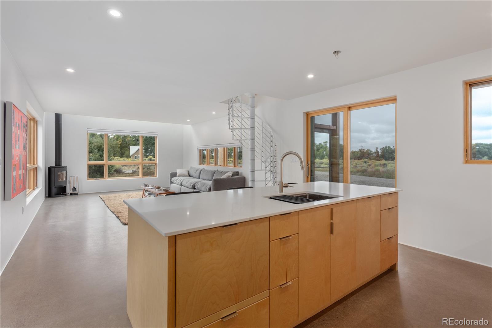 1276 Sycamore Road Crestone, CO 81131 - Photo 6 of 48 a kitchen with sink and window
