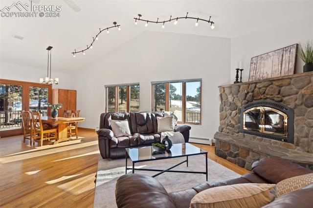 8210 Hodgen Road Colorado Springs, CO 80908 - Photo 19 of 27 Great Room has both western and southern views.