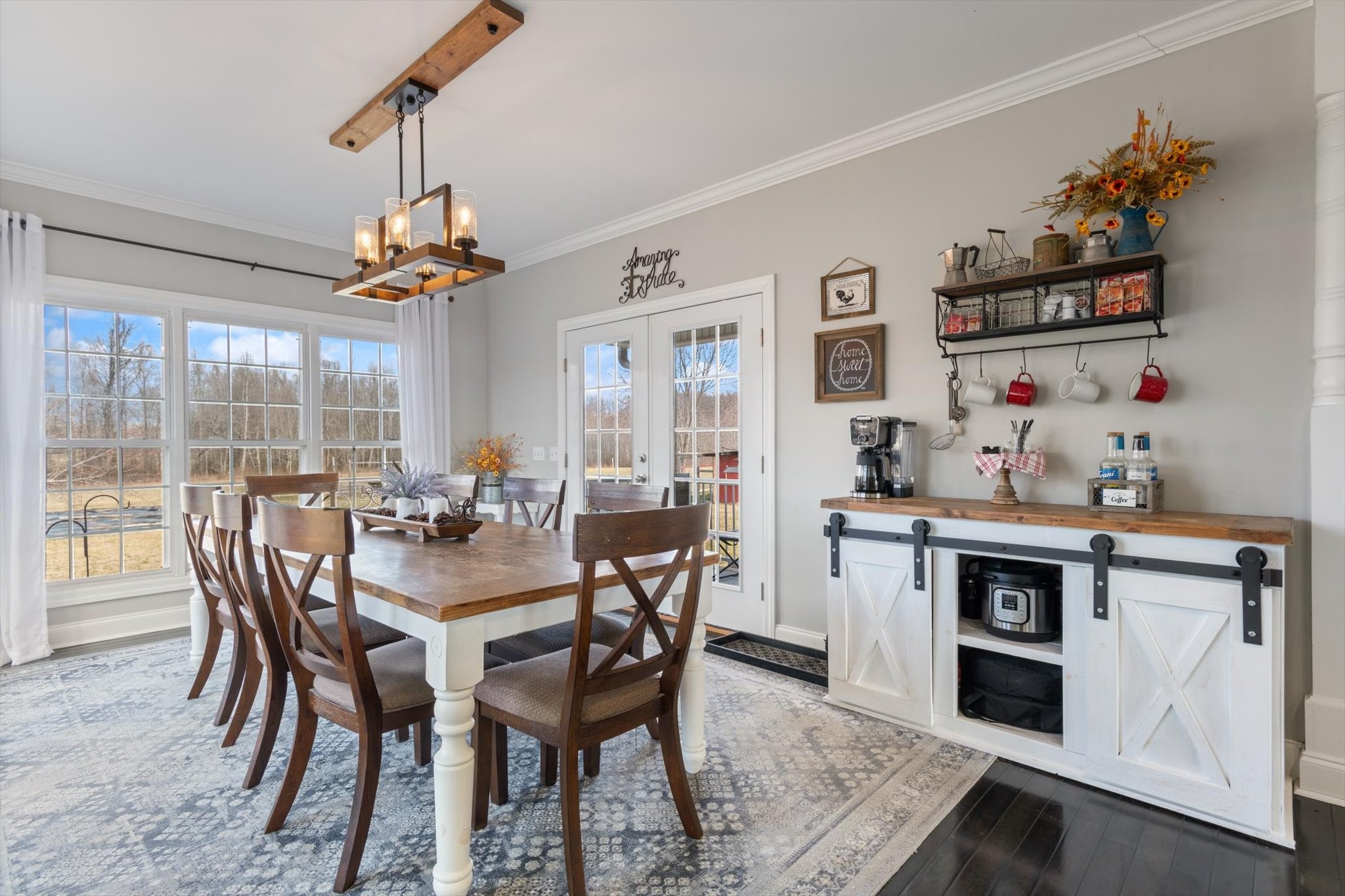 5087 Asbury Road Manchester, TN 37355 - Photo 22 of 33 a view of a dining room with furniture window and outside view