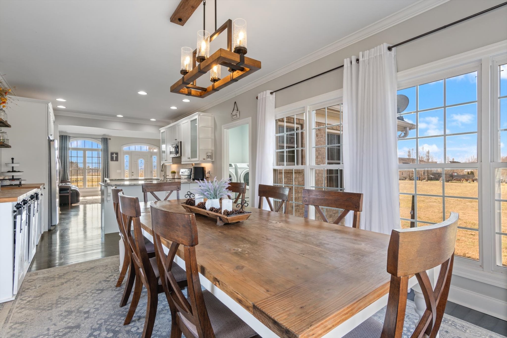 5087 Asbury Road Manchester, TN 37355 - Photo 23 of 33 a view of a dining room with furniture window and wooden floor
