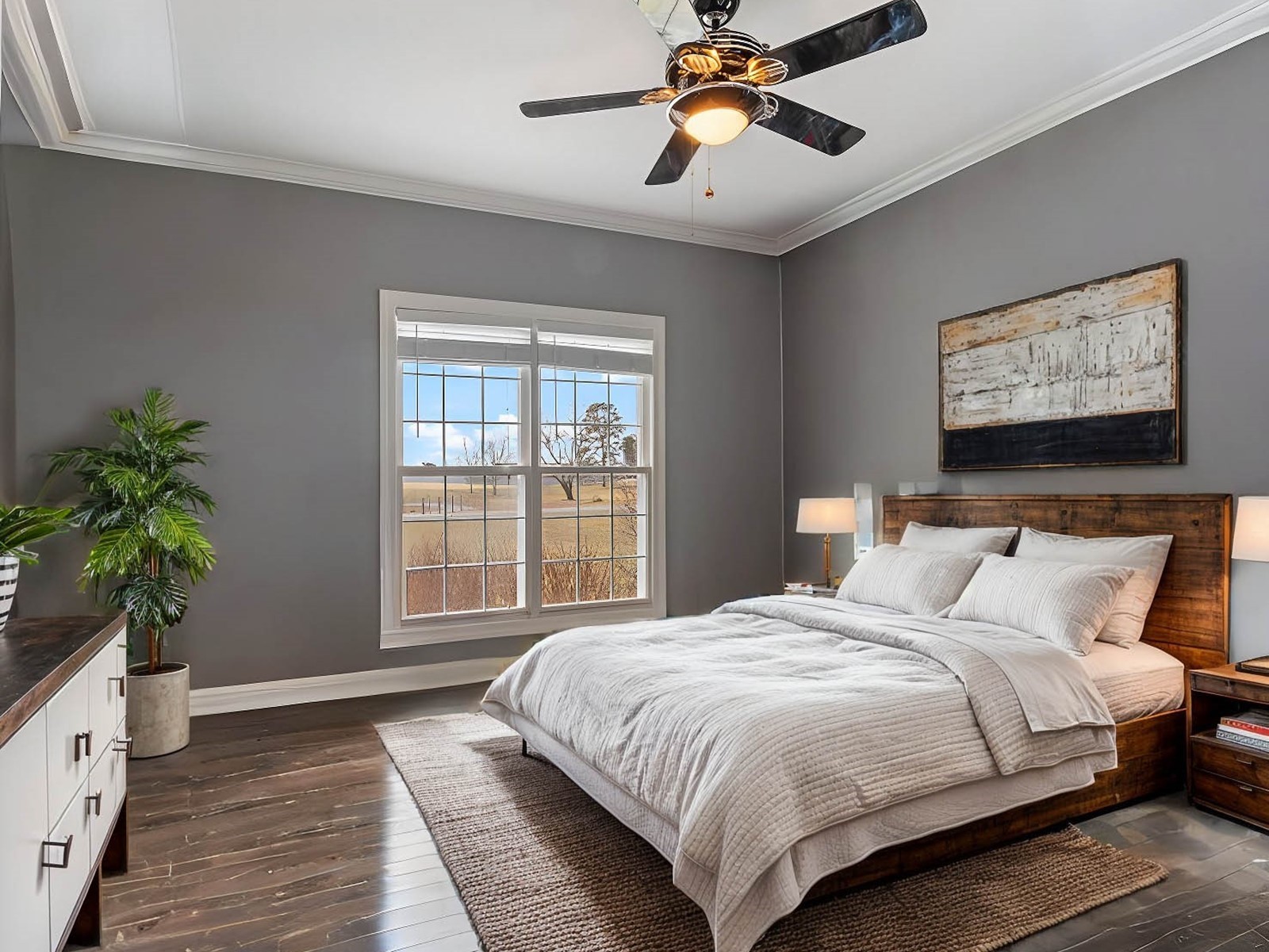 5087 Asbury Road Manchester, TN 37355 - Photo 28 of 33 a bedroom with bed and a window