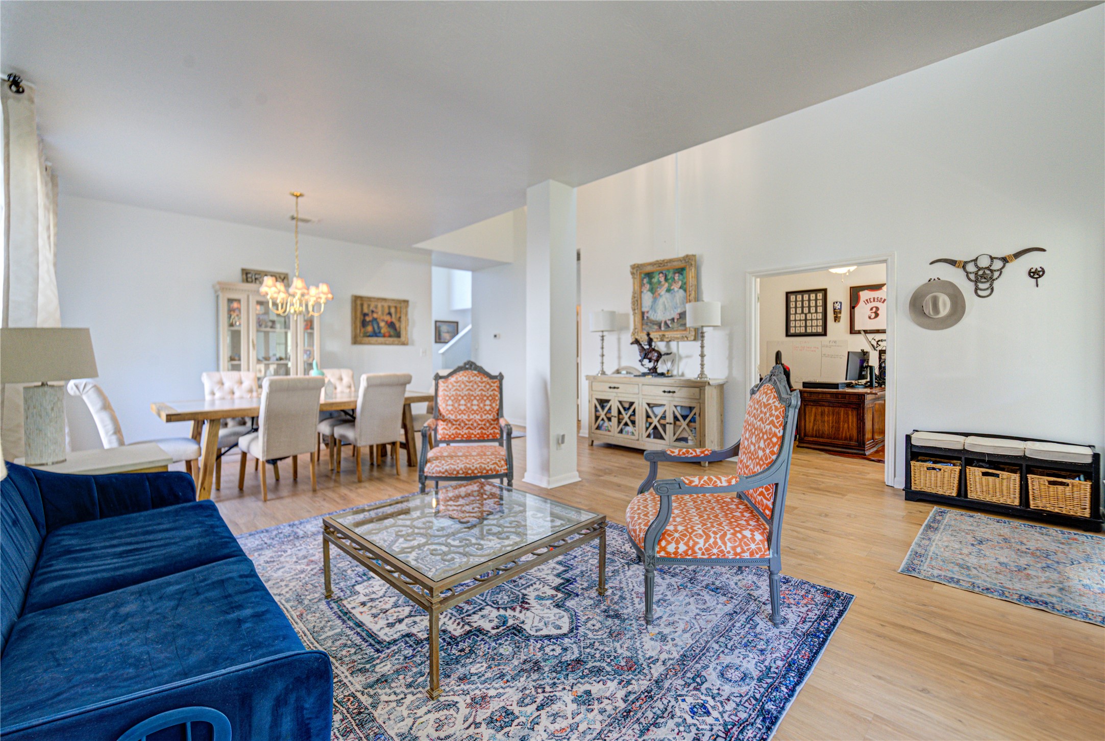 10906 Trail Ridge Drive Houston, TX 77064 - Photo 6 of 41 Formal living and dining areas are located just off the entryway. The formal living room features front-facing windows that overlook the front porch, providing natural light and a welcoming view.
