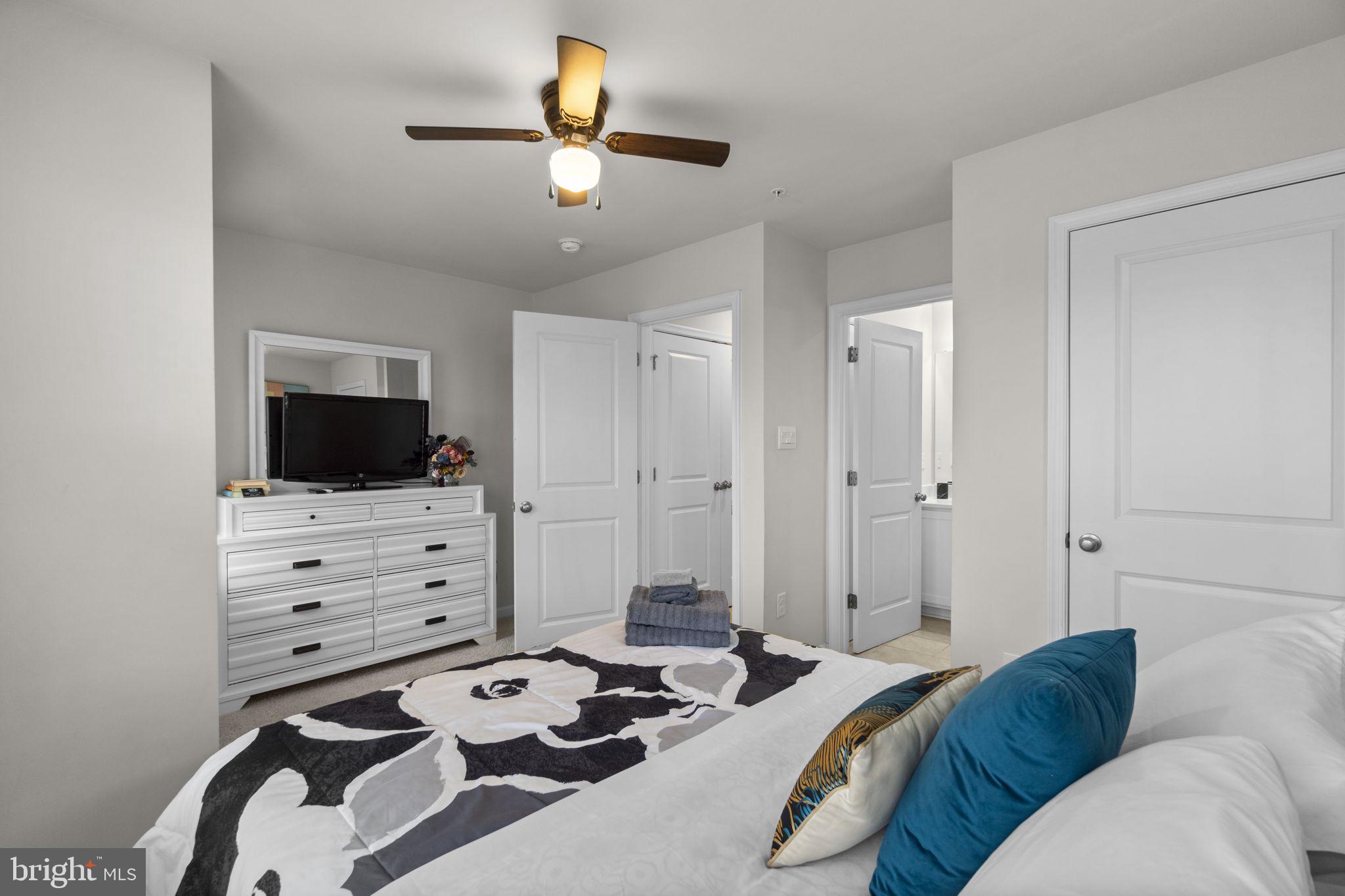 417 Union Street Frederick, MD 21701 - Photo 24 of 35 Serene bedroom with modern touches.