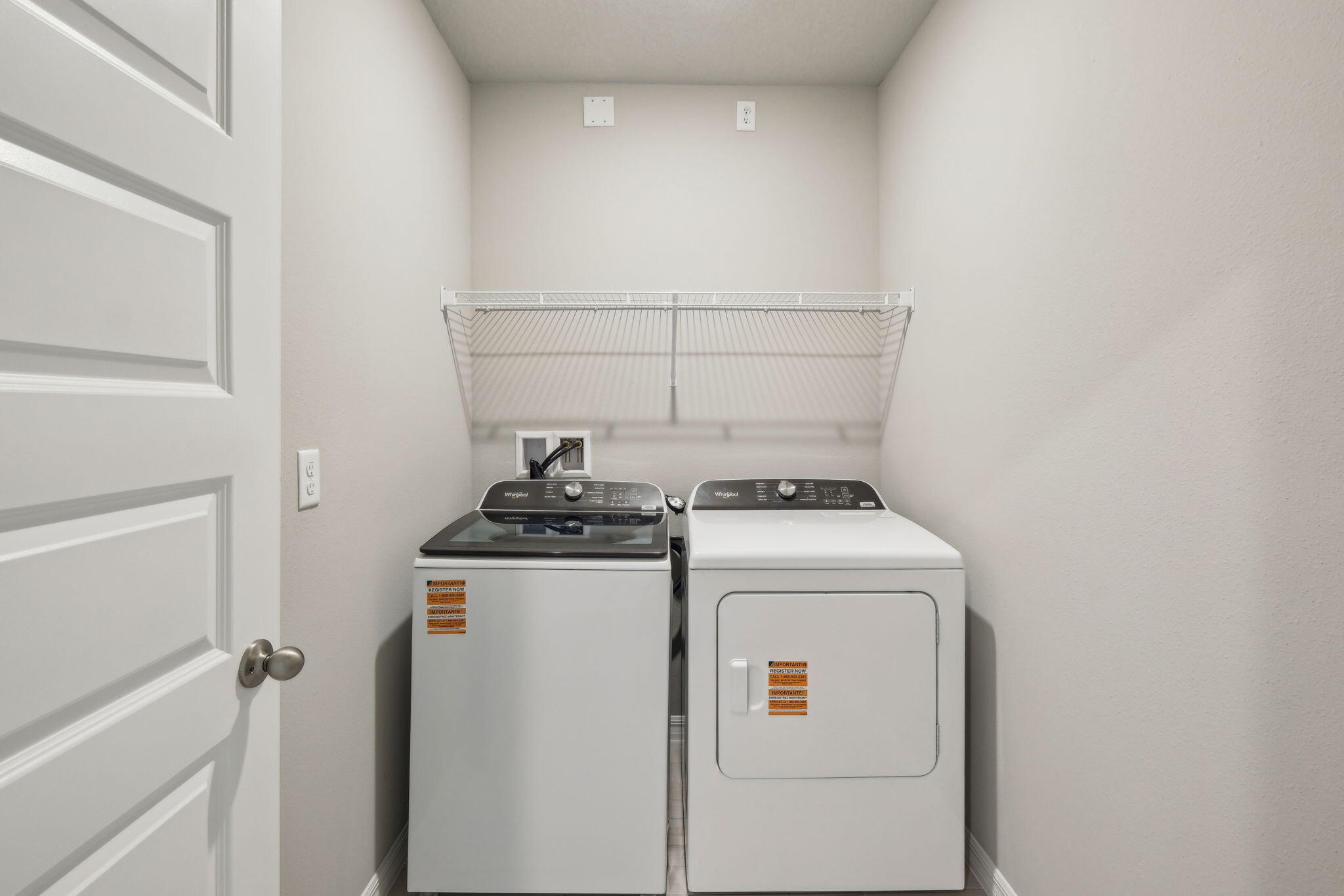 5413 Hampton Park Circle Vero Beach, FL 32966 - Photo 24 of 39 a utility room with dryer and washer