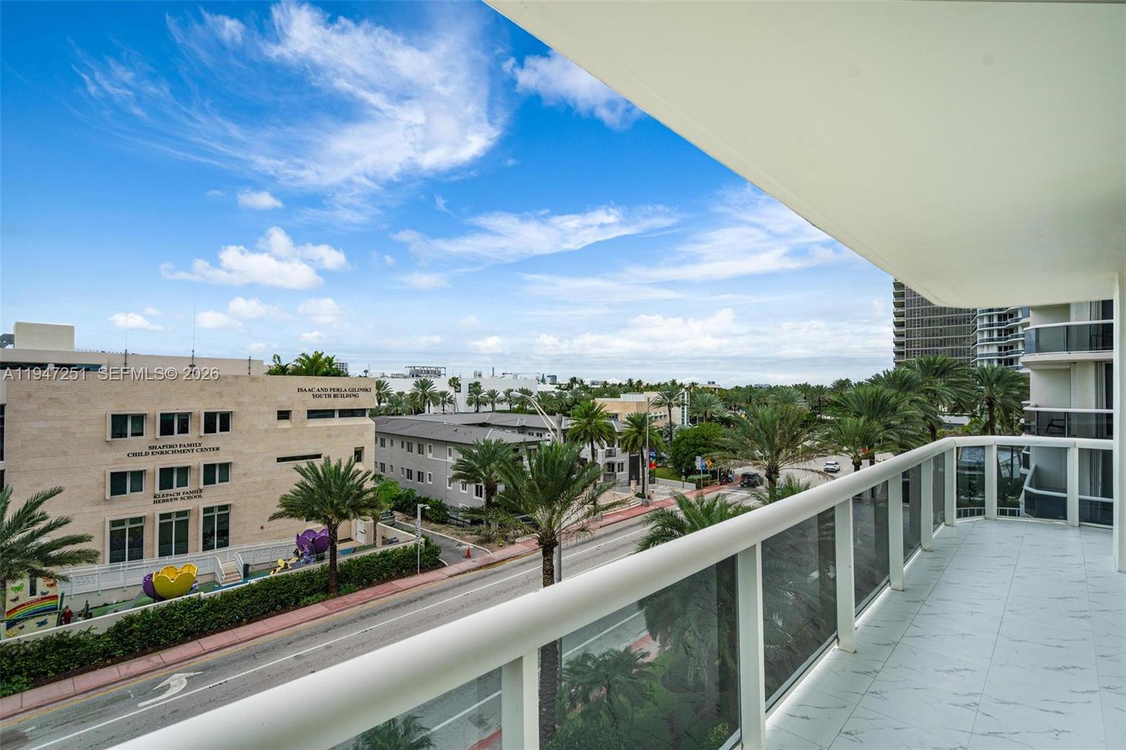 9559 Collins Avenue, Unit S4E Surfside, FL 33154 - Photo 31 of 37 a view of a city from a balcony