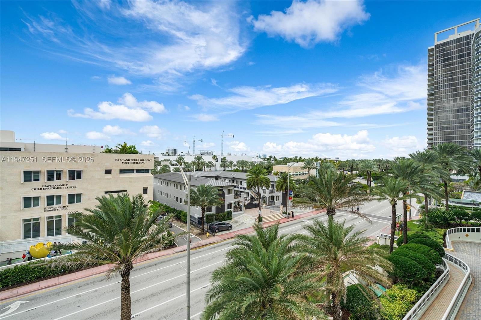 9559 Collins Avenue, Unit S4E Surfside, FL 33154 - Photo 32 of 37 a view of a terrace with sitting area