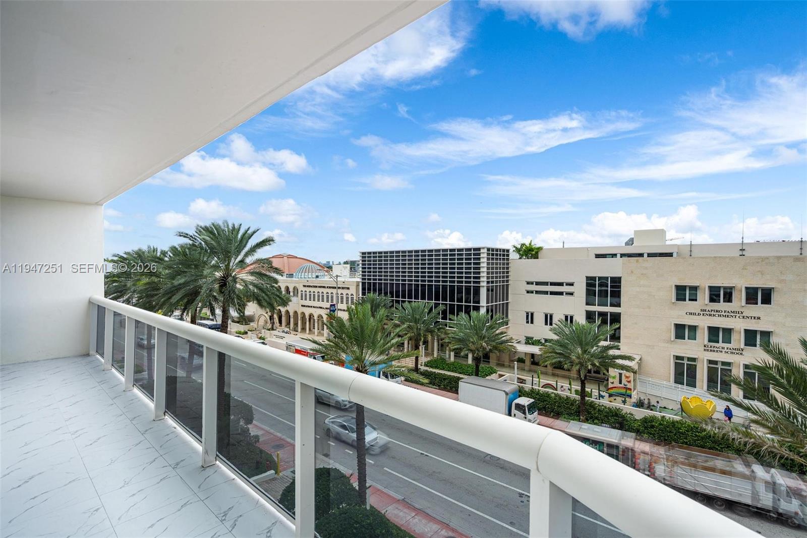 9559 Collins Avenue, Unit S4E Surfside, FL 33154 - Photo 35 of 37 a view of a city from a balcony