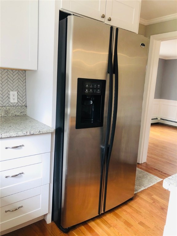 123 Lapham Farm Road Burrillville, RI 02859 - Photo 12 of 40 More cabinet space and stainless steel refrigerator