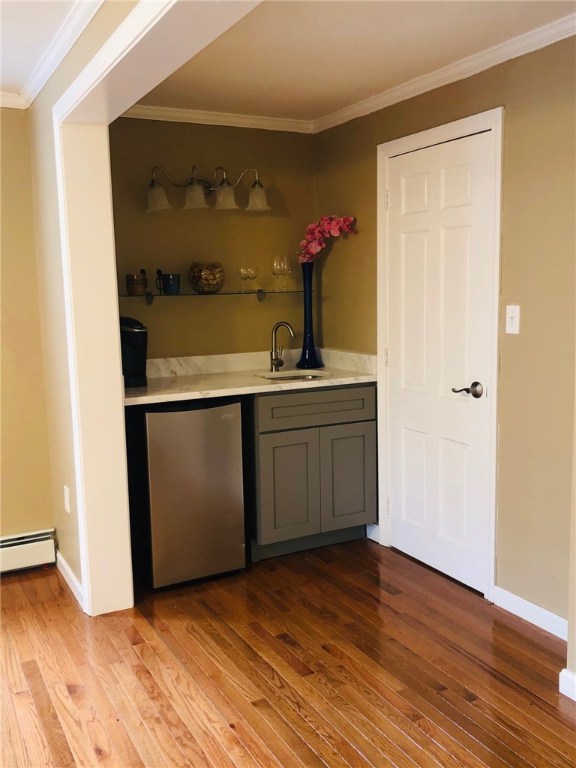 123 Lapham Farm Road Burrillville, RI 02859 - Photo 29 of 40 A morning kitchen offers you luxury and convenience day or night. Coffee, tea, vino...yes, please! The door leads to your spacious walk in closet