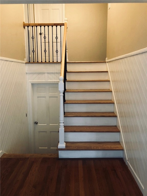 123 Lapham Farm Road Burrillville, RI 02859 - Photo 34 of 40 Stairs leading to the lower level and separate basement