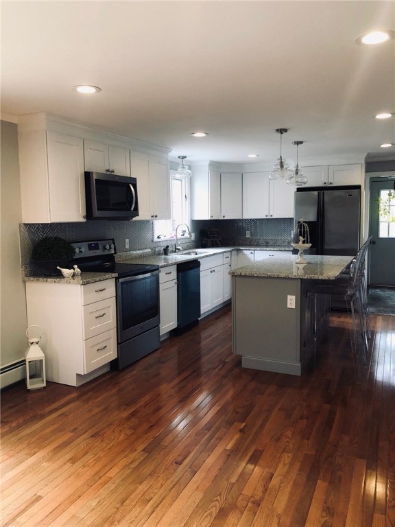 123 Lapham Farm Road Burrillville, RI 02859 - Photo 5 of 40 Beautifully well designed kitchen with center island and granite counter tops