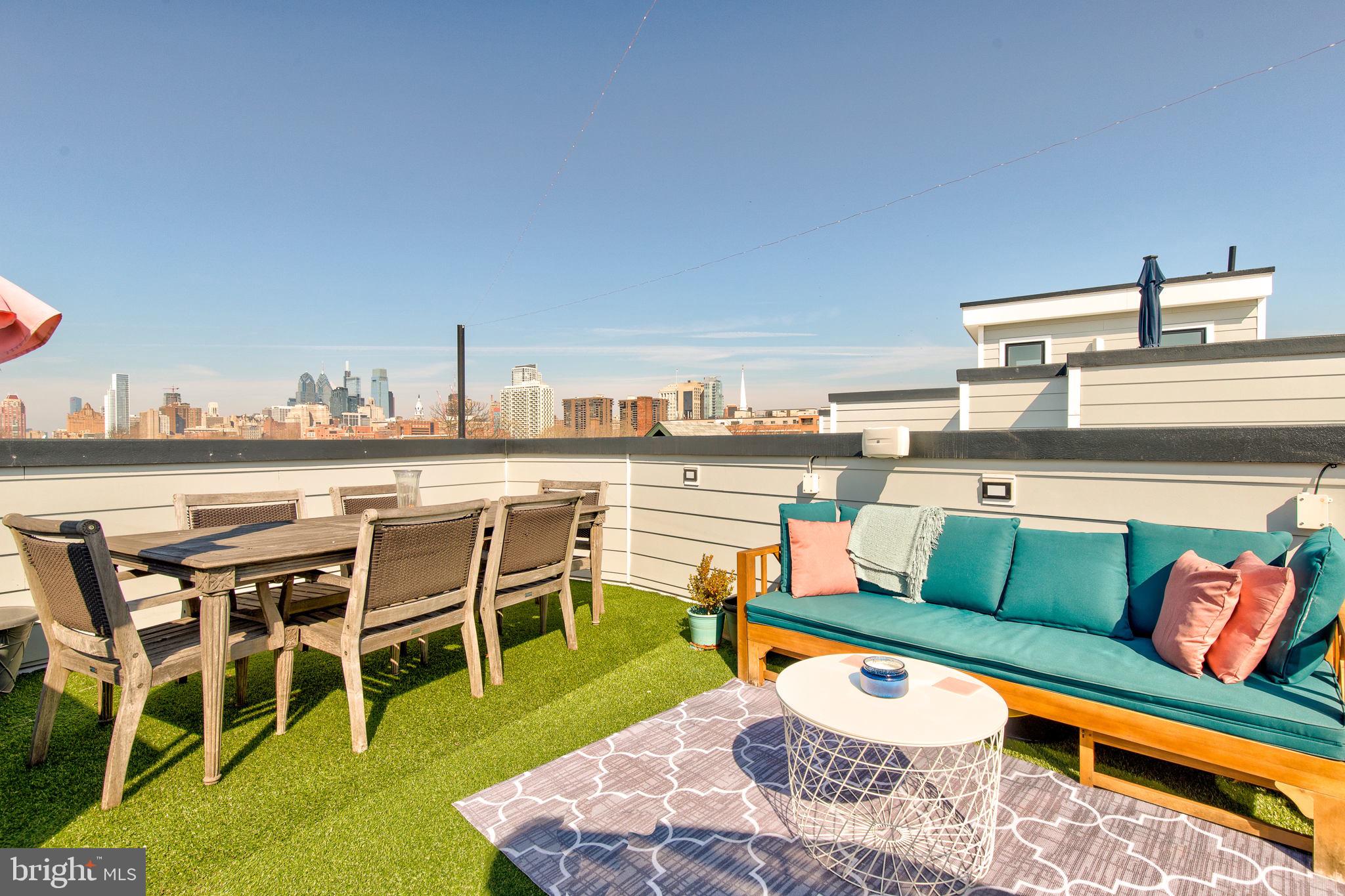 212 Bainbridge Street, Unit 4 Philadelphia, PA 19147 - Photo 3 of 27 Roof deck with City Views