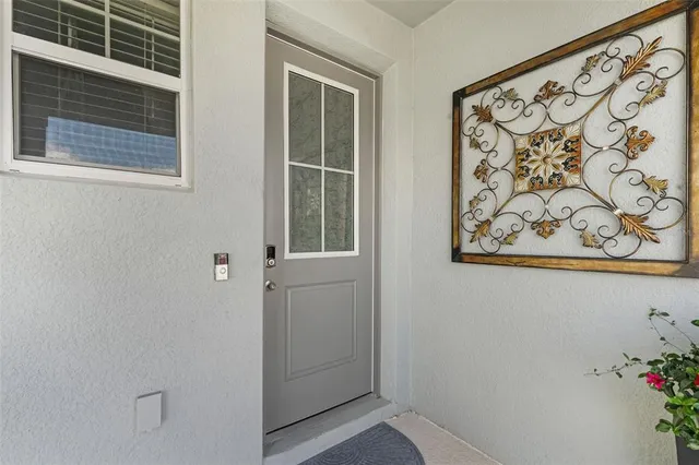 a view of painting on the wall