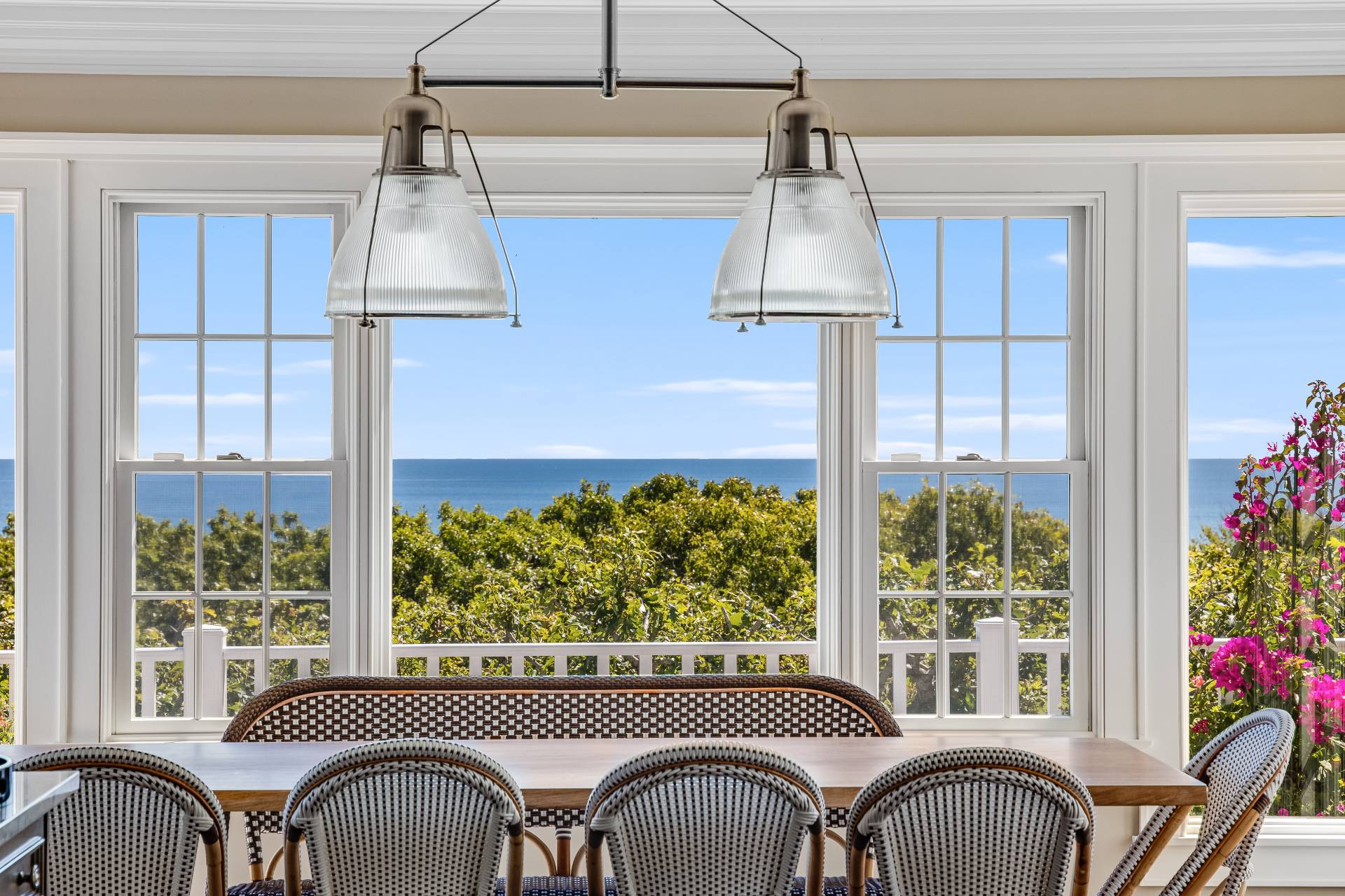 21 Tara Road Montauk, NY 11954 - Photo 5 of 37 a room with a balcony a bed and a window