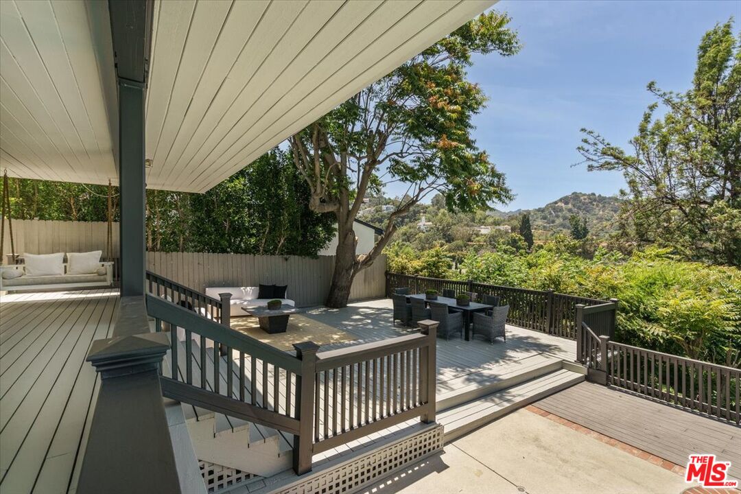 3983 Sunswept Drive Studio City, CA 91604 - Photo 41 of 53 a view of balcony with furniture