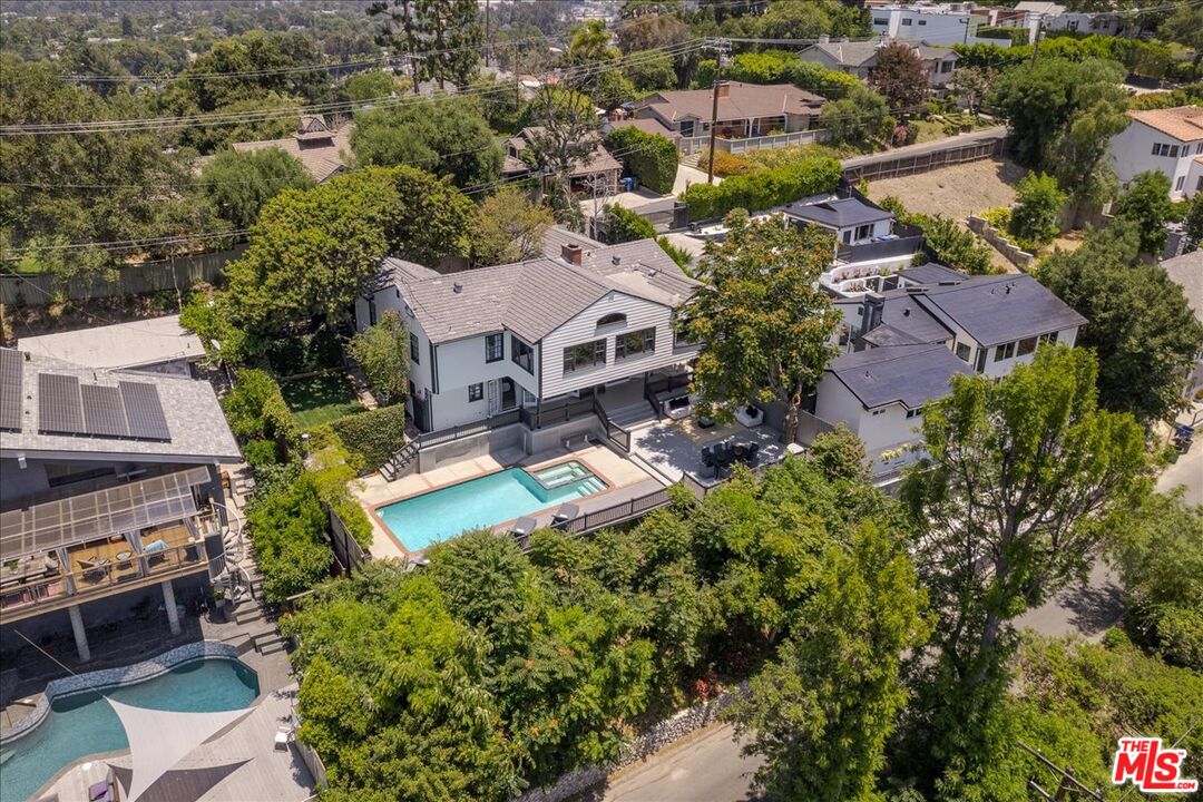 3983 Sunswept Drive Studio City, CA 91604 - Photo 52 of 53 an aerial view of multiple houses with yard