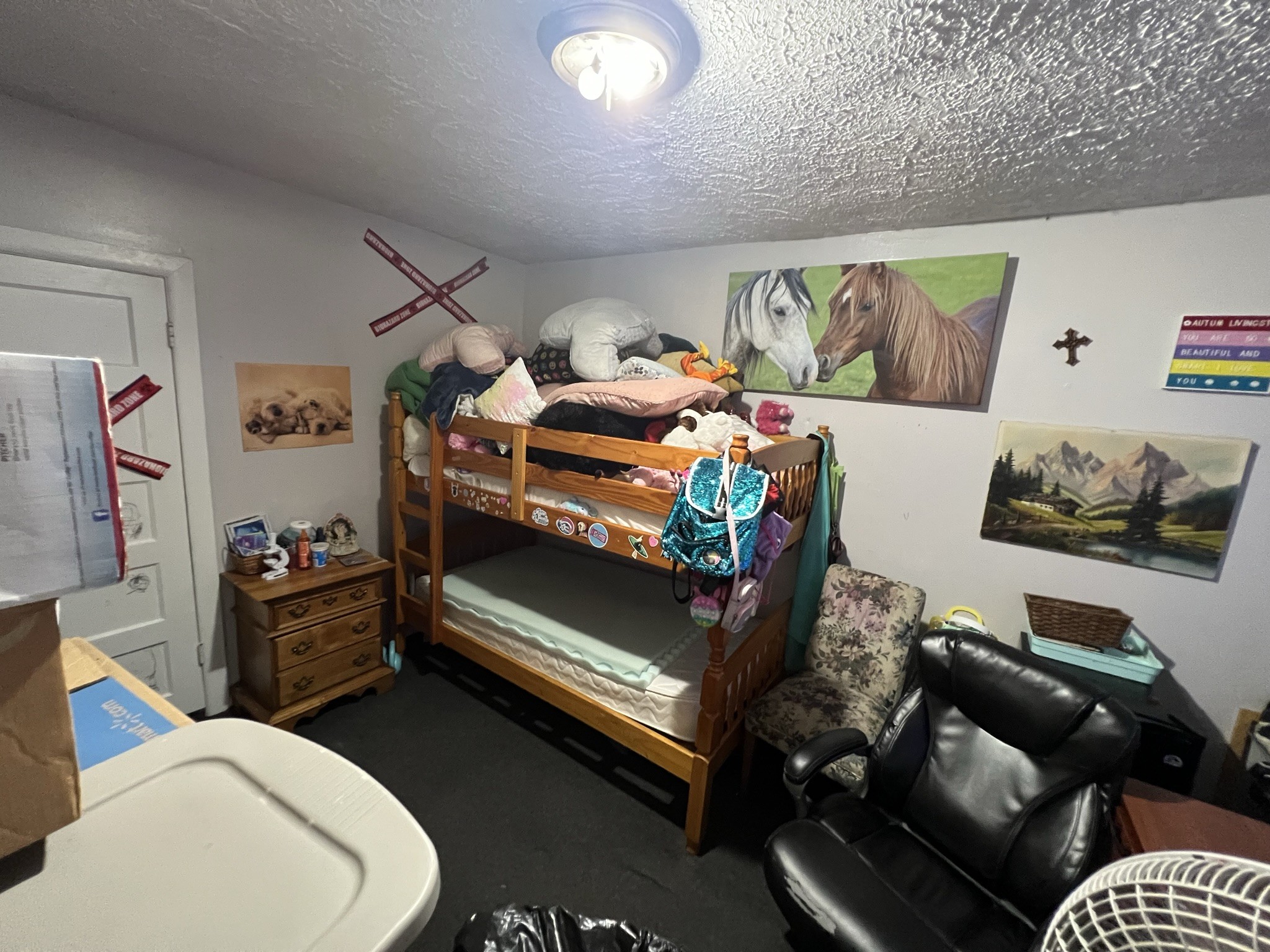 1400 Old Dover Road Clarksville, TN 37042 - Photo 47 of 65 a bedroom with a bed and wooden floor