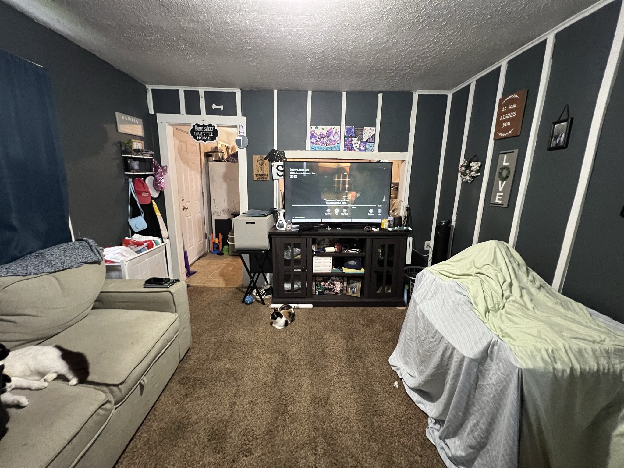 1400 Old Dover Road Clarksville, TN 37042 - Photo 58 of 65 a room with furniture and a flat screen tv