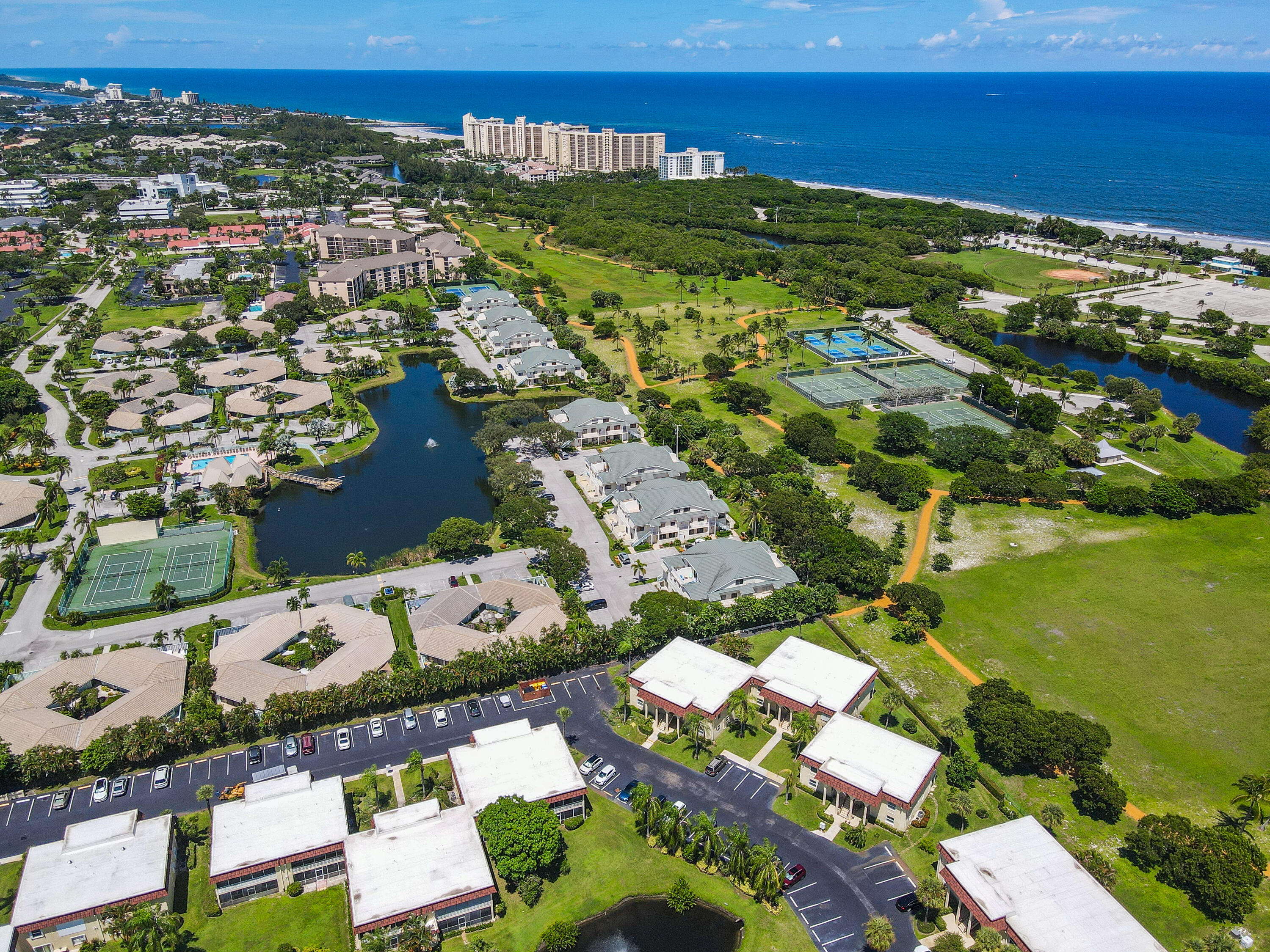 717 Highway 1, Unit 508 Jupiter, FL 33477 - Photo 46 of 66 an aerial view of residential houses with outdoor space