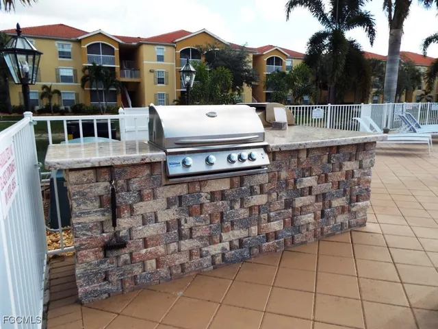 a view of a terrace with chairs