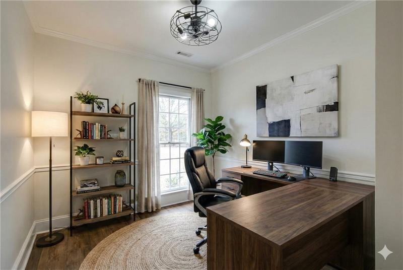 142 Carr Road LaGrange, GA 30241 - Photo 38 of 109 a view of a workspace with furniture and a window