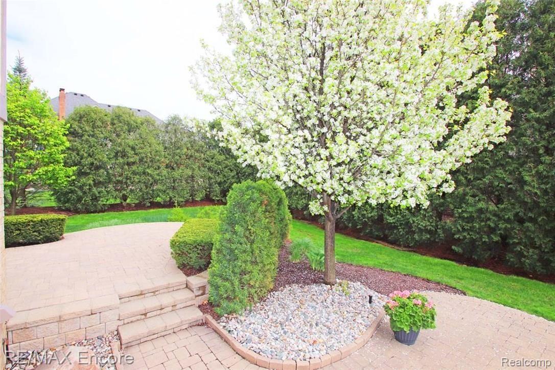 1284 Pebble Pointe Drive Rochester, MI 48307 - Photo 4 of 85 Pebble Point backyard deck in bloom.jpg
