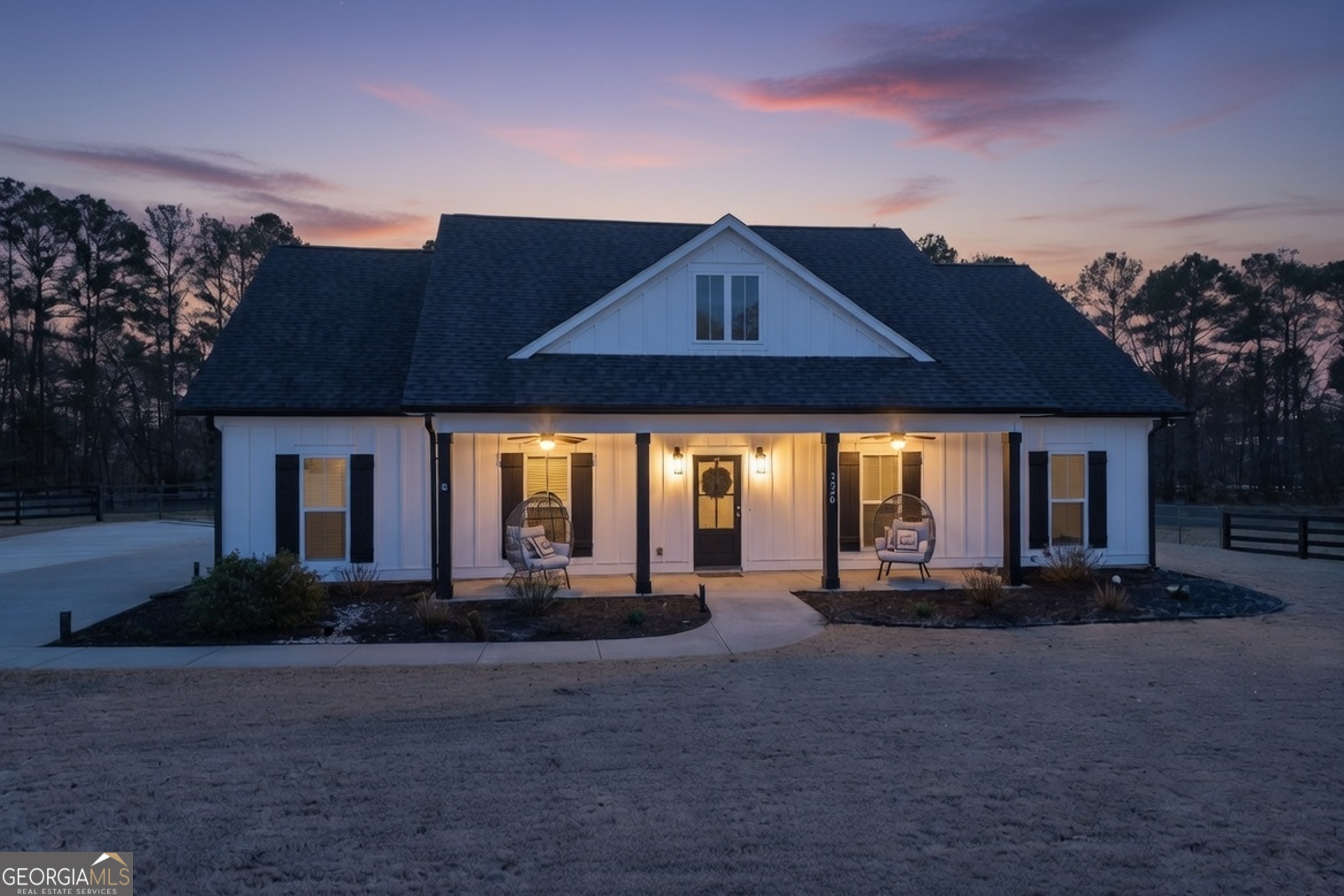 3320 Davis Academy Road Rutledge, GA 30663 - Photo 2 of 45 a front view of a house with a yard