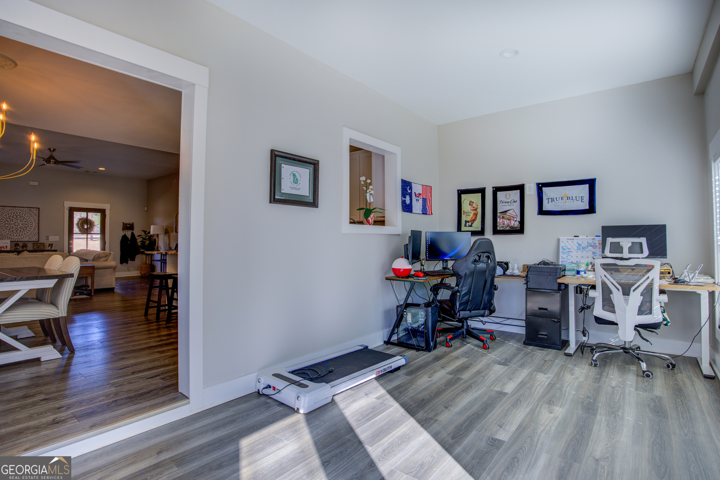 3320 Davis Academy Road Rutledge, GA 30663 - Photo 36 of 45 a view of a livingroom with workspace and a couch