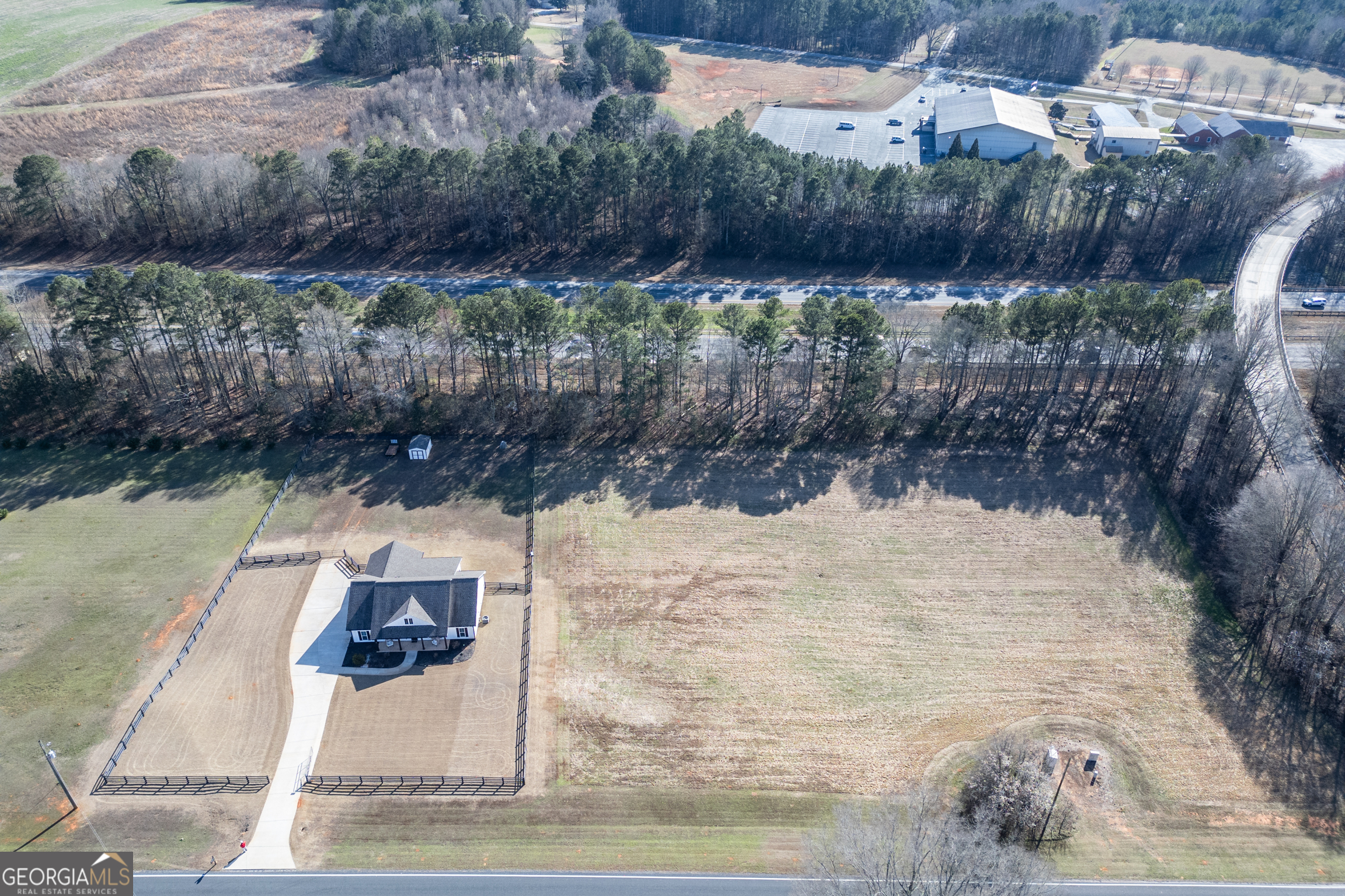 3320 Davis Academy Road Rutledge, GA 30663 - Photo 6 of 45 a view of a yard