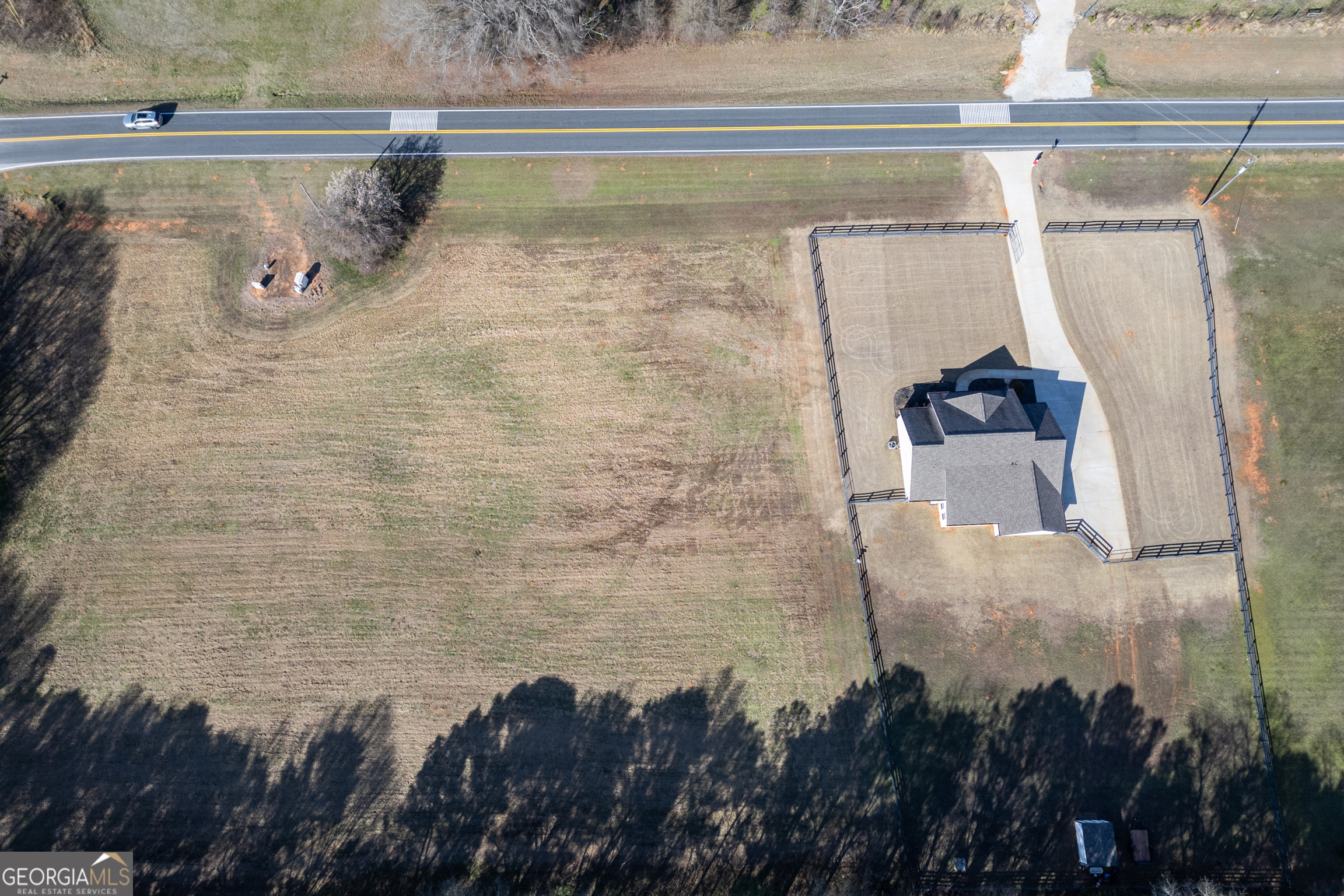 3320 Davis Academy Road Rutledge, GA 30663 - Photo 8 of 45 a bathroom with a shower and a mirror