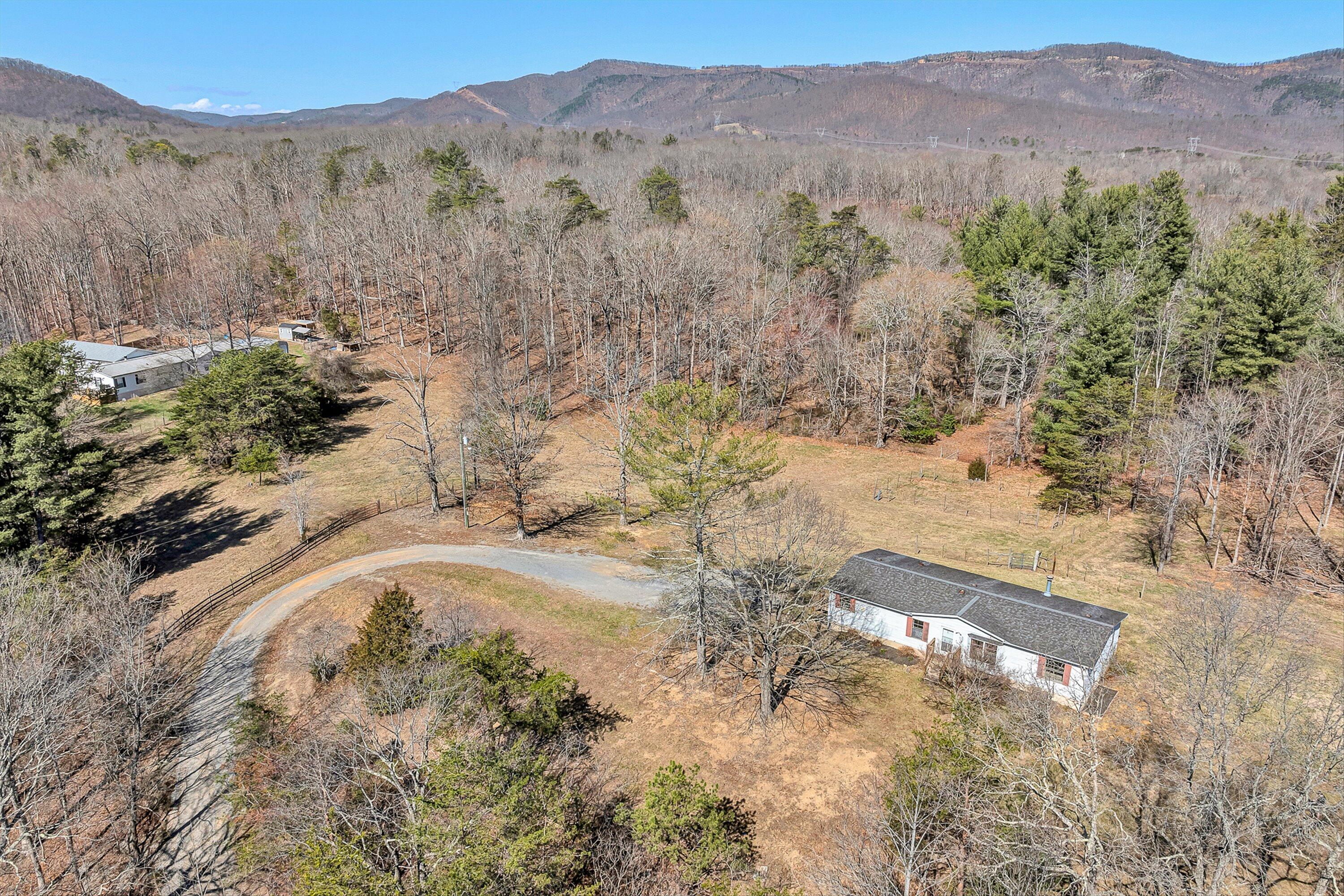1155 Stonewall Road Blue Ridge, VA 24064 - Photo 43 of 43 a view of a backyard of a house
