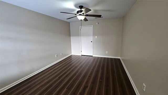 wooden floor in an empty room