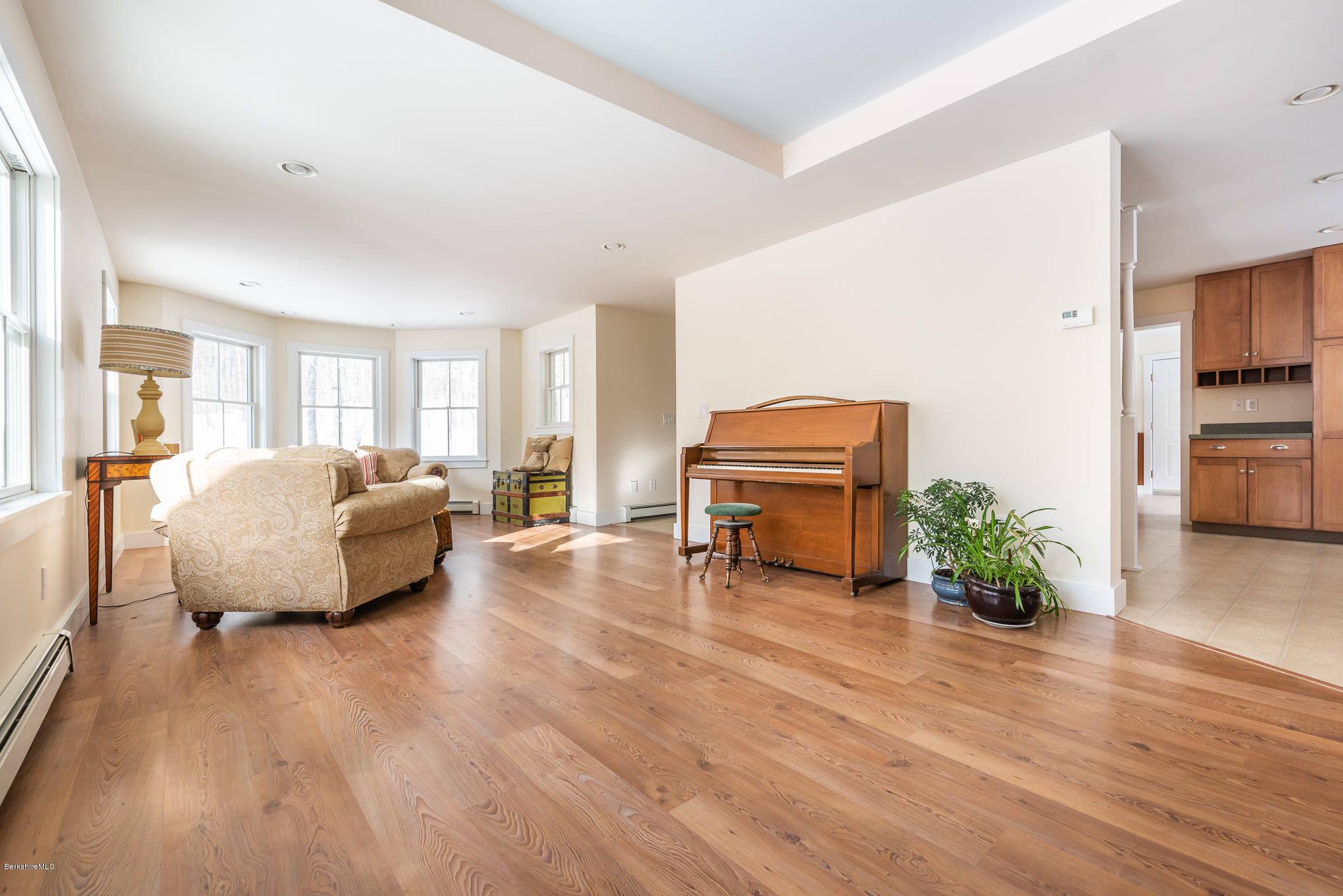 351 W Road Richmond, MA 01254 - Photo 7 of 46 a living room with furniture and wooden floor