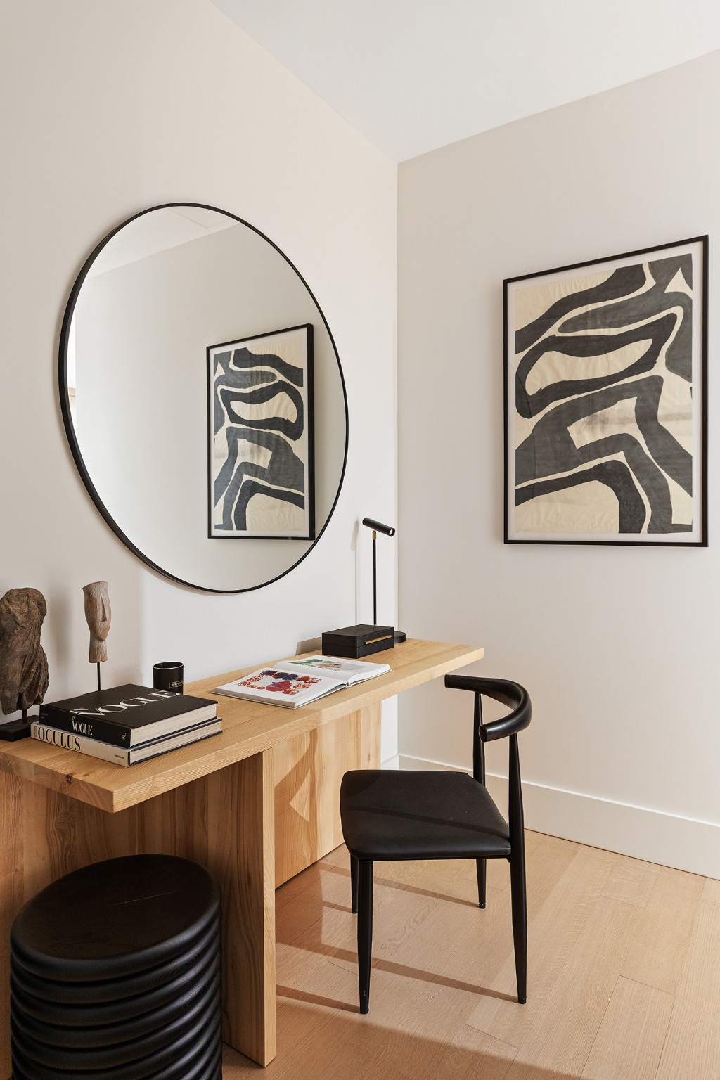 517 West 29th Street, Unit 6A Manhattan, NY 10001 - Photo 5 of 15 a room with a table chairs and a stove