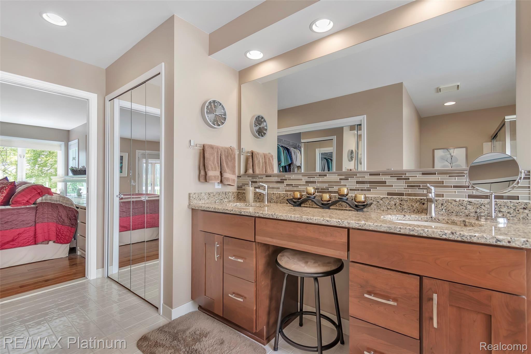 1848 Fox Ridge Drive Howell, MI 48843 - Photo 20 of 68 New Double Vanity - Dual Closets - 1 a walk-in