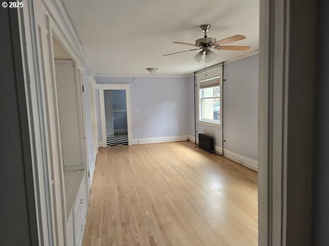 2083 Northwest Johnson Street, Unit 5 Portland, OR 97209 - Photo 15 of 15 wooden floor in an empty room with a window