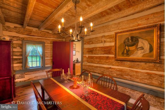 14228 Back Creek Valley Road Hedgesville, WV 25427 - Photo 11 of 30 Dining Room inner outside wall