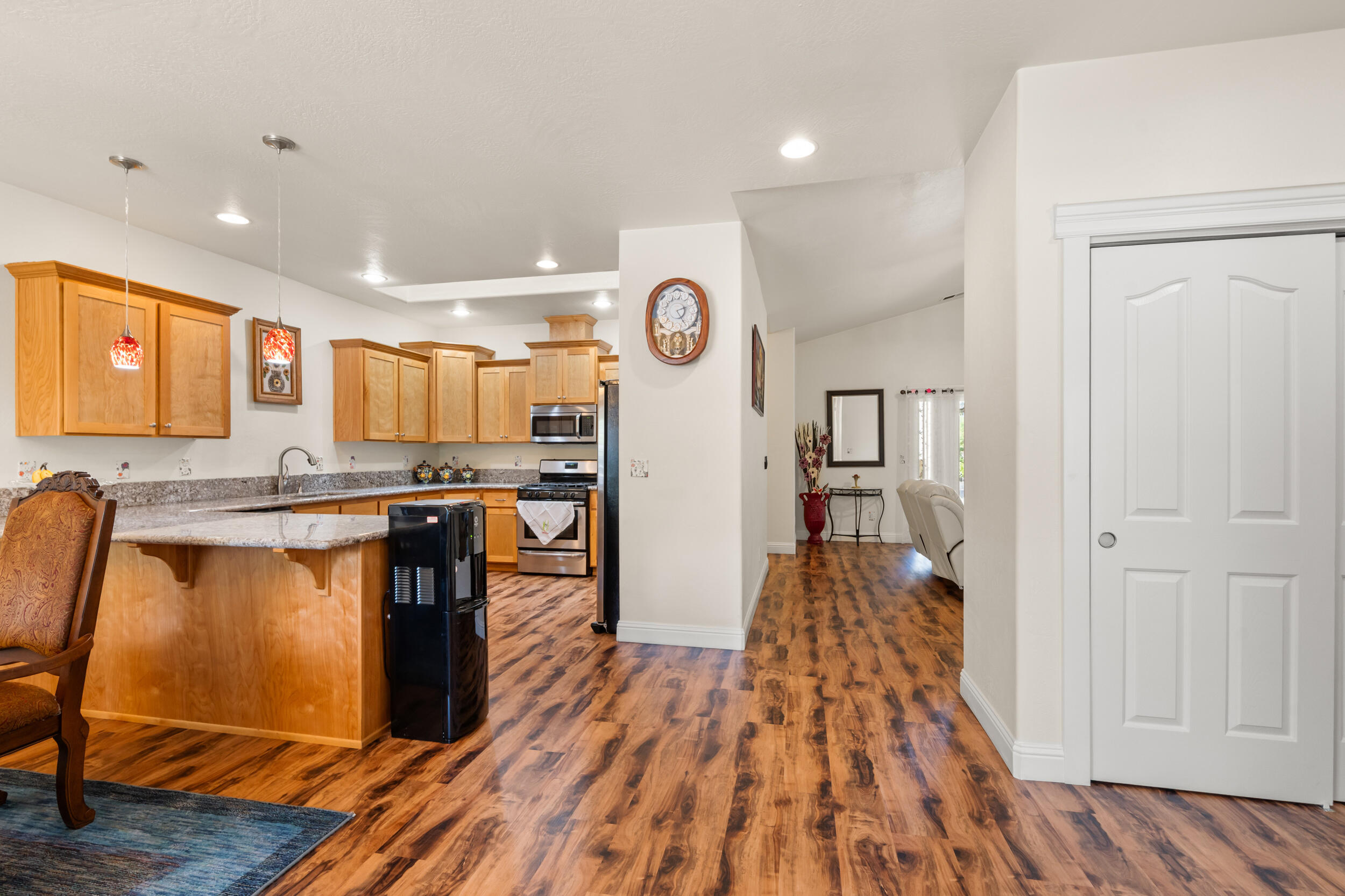1227 Lithia Way Talent, OR 97540 - Photo 10 of 37 a view of kitchen with sink and refrigerator